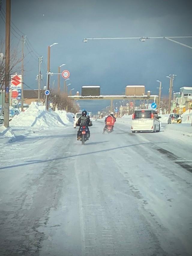 雪国の職業ライダーならではのこの技術！（SHINYOさん提供）