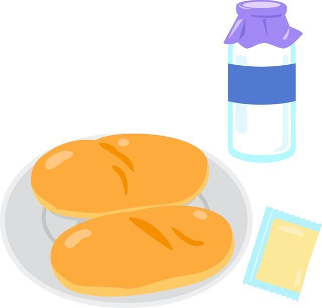 パンと牛乳とマーガリン（ logistock/adobe.stock.com）