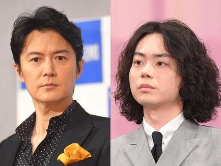 2位は福山雅治さん（左）。3位の菅田将暉さん（右）は、放送中のNHK大河ドラマ「鎌倉殿の13人」で演じる源義経の“ブラックぶり”がSNSで話題です