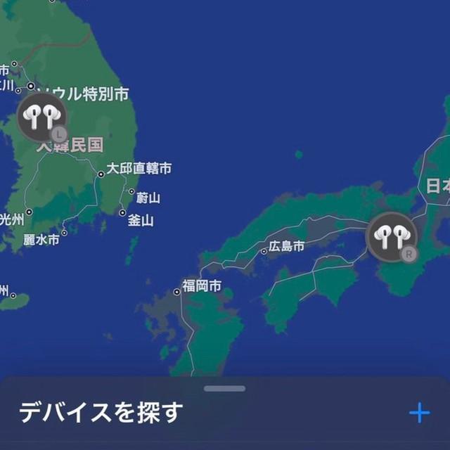 なぜ韓国に…（りぃちょくんさん提供）