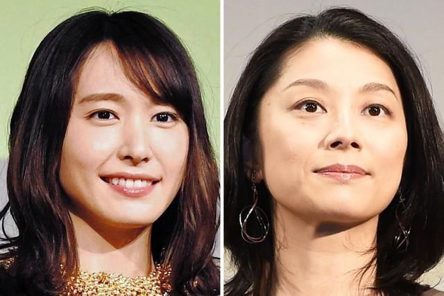 新垣結衣（左）と小池栄子