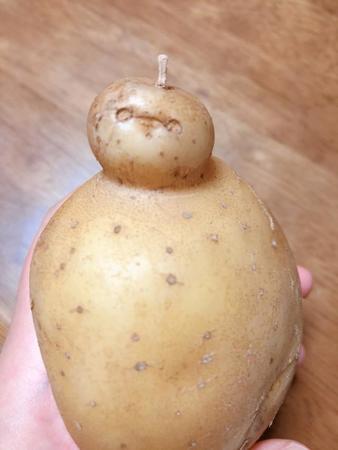 まさにベイマックス！なジャガイモです（画像提供：めめ（たくあんムスメたち。）さん）