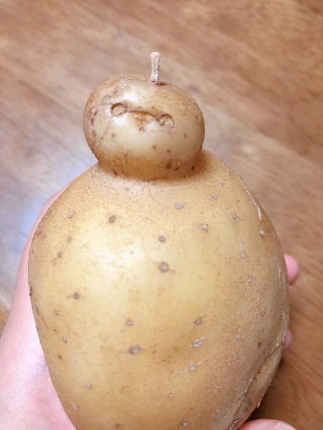 まさにベイマックス！なジャガイモです（画像提供：めめ（たくあんムスメたち。）さん）