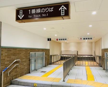 朝ラッシュ時以外は入れないJR神戸駅1番線