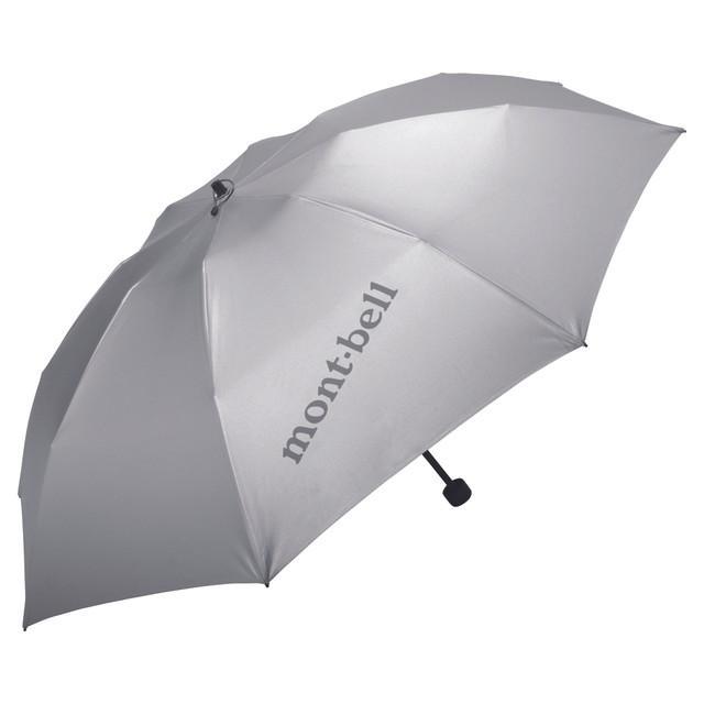 モンベルの晴雨兼用折りたたみ軽量傘「サンブロックアンブレラ」（モンベル提供）