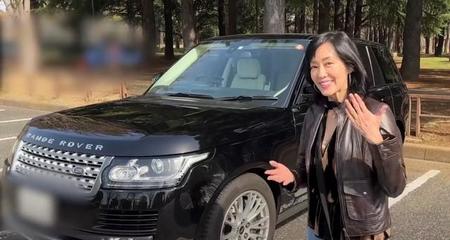 YouTubeで愛車を披露する早見優さん（本人YouTubeチャンネルより）