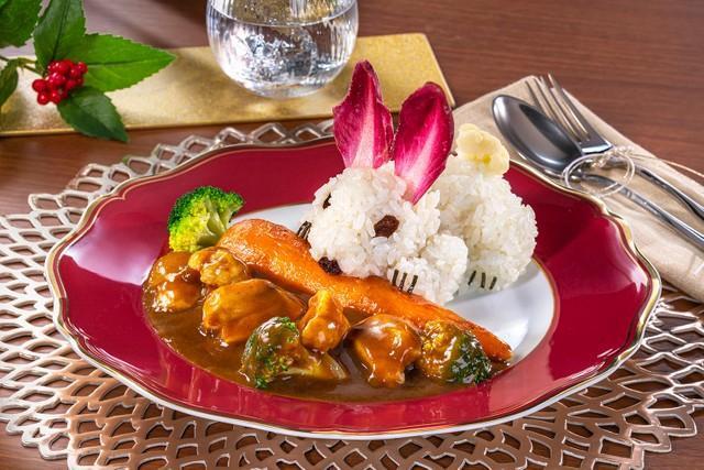 ハウス食品が本気で作った！ウサギをモチーフにした「干支カレー」（ハウス食品グループ本社提供）