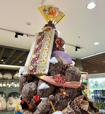 京都水族館が生み出した名作「オオサンショウウオツリー」（筆者撮影）