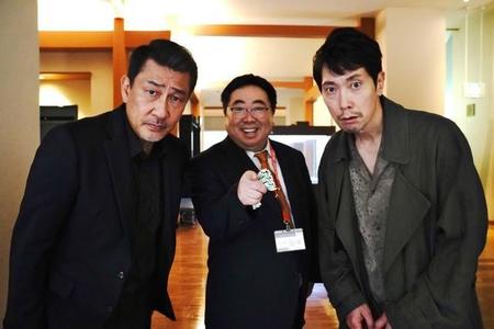 塚地武雅さんとは「間宮兄弟」で共演して以来の長い付き合い（©2023「嘘八百 なにわ夢の陣」製作委員会）