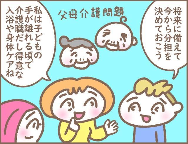 将来に備えて今から分担を…