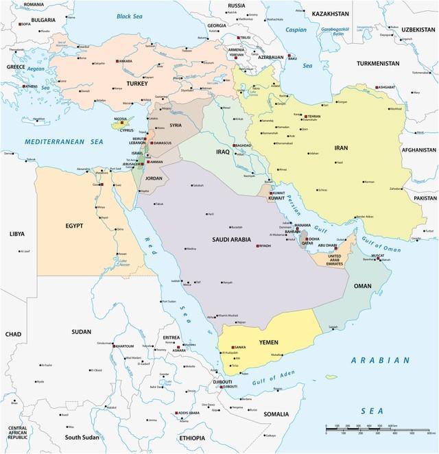 「中東」の軍事リスクが刻々と高まってきているという　※画像はイメージです（lesniewski/stock.adobe.com）