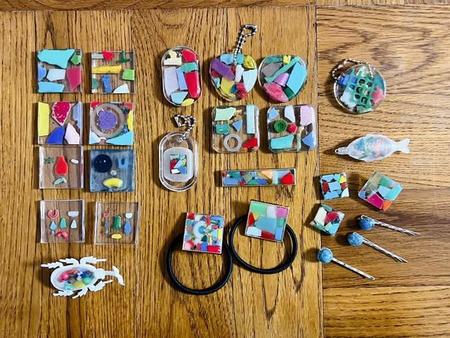 海洋プラスチックごみをおしゃれアイテムに　11歳少女が始めたアクセサリー作り　聖学院高海洋ゼミの活動に感銘受け