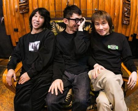 「Hi-STANDARD」のメンバー。(左から) 難波章浩さん、恒岡章さん、横山健さん