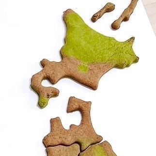 「こりゃすげえ」…妹が作った「日本地図クッキー」の完成度が高すぎると話題　山や平地も巧みに表現「器用すぎませんか」
