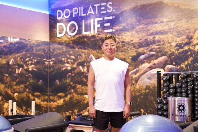 「CLUB PILATES大阪城公園」を運営する長坂賢介さん