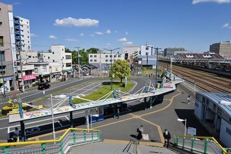 JR京葉線蘇我駅西口前ロータリー（photoAC）