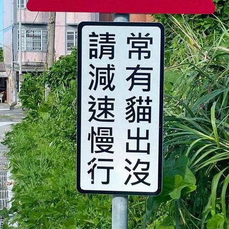 台湾のかわいすぎる道路標識「常有出没」「請減速」 「読めないけどなんとなく分かる」