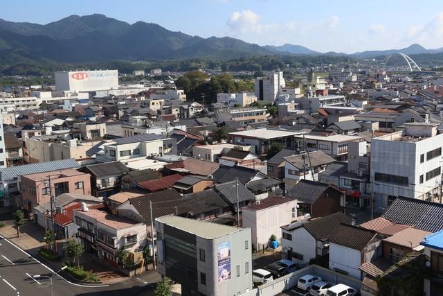 郵便番号にひも付く住所が複数存在するＪＲ福知山駅北側の「字天田」地区（京都府福知山市）