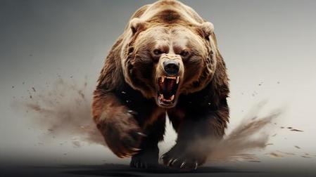 熊の破壊力はとてつもない（Damerfie/stock.adobe.com）※画像はAIで生成されたイメージです