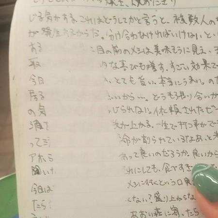 ノートに書いてたはずの文字が消えた「ツチノコが這った跡みたい」→なんで？まさかの原因は