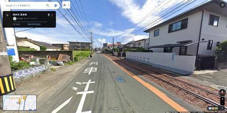 Googleマップで見るとこの通り(C) Google ストリートビュー