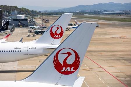 日本航空のロゴマーク　※写真はイメージ（J_News_photo/stock.adobe.com）