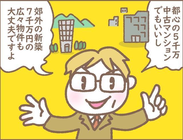 プロに聞いたら、想像以上に値段の高い物件も購入できると言われてしまって…