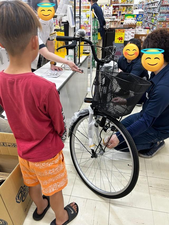 念願の自転車をようやく買ってもらえた少年。ルンルンだったはずだけど…（いずれも提供写真）