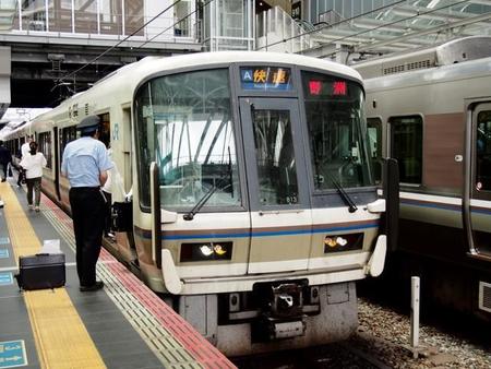 JR京都線・神戸線から撤退した221系　