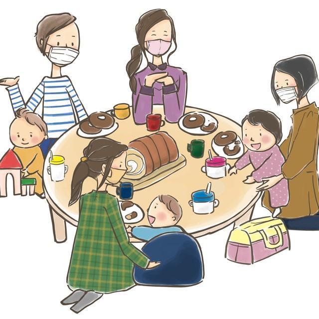 子どもが友達と遊ぶときのおやつはどうする？　※画像はイメージです（illustAC）