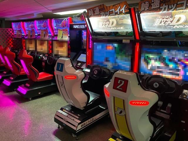 レーシングゲーム ※笠井さん提供（一部加工）