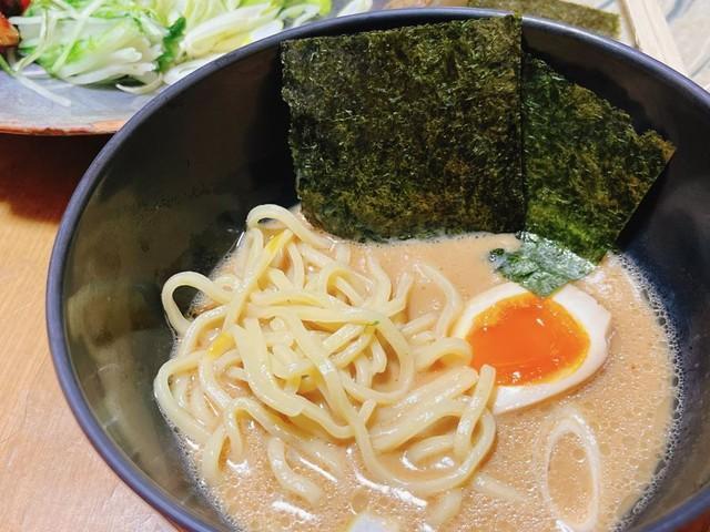 お母様作のつけ麺。 ※マッパさん提供