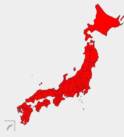 これから先、沖縄は涼しい「避暑地」になる…？　過去に37℃以上を観測した都道府県マップを作った結果が衝撃すぎた