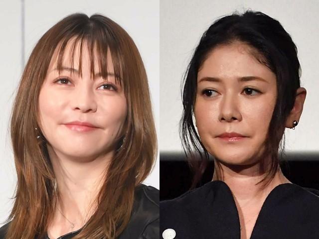 香里奈さん（左）と真木よう子さん