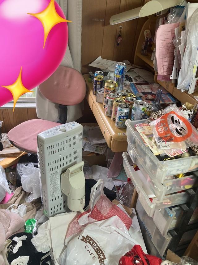 3年以上片付けていないOLさんの部屋がXで話題（「おしまいOL も屑」さん影響）