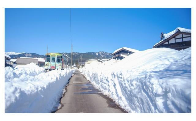 冬の長良川鉄道（rekkinさん提供）