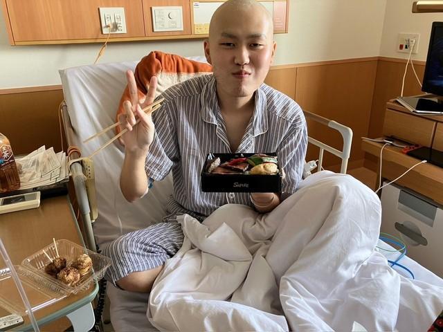 悪性リンパ腫の治療を受けた、齊藤樺嵯斗（さいとうかざと）さん（齊藤樺嵯斗さん提供）