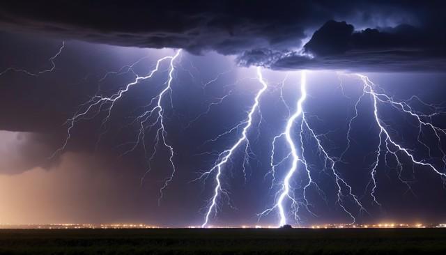 突然の落雷※画像はAIが作成したイメージです（netsay/stock.adobe.com）