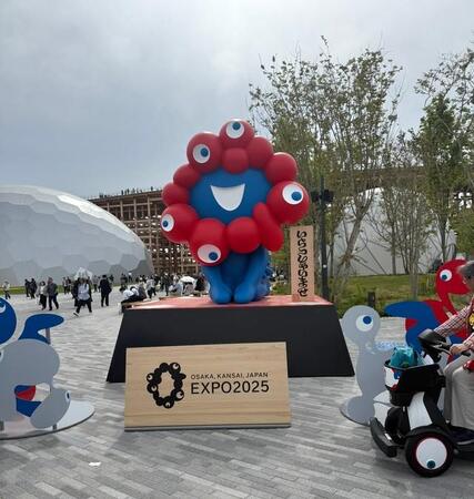 万博をフードフェスだと勘違い！？女性が作成したフードマップとは…(いずれも提供写真）