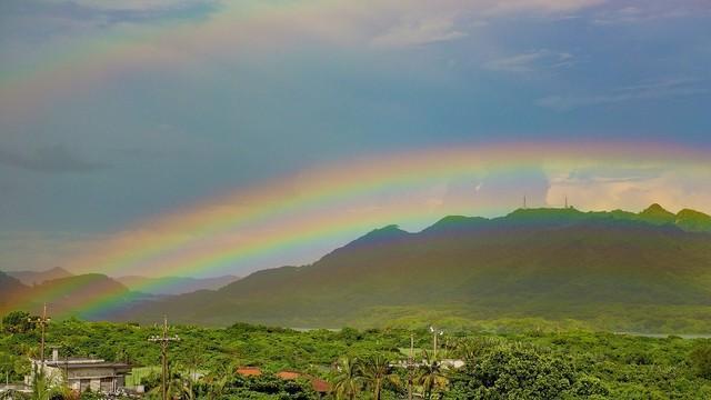 まるで空想の世界にかかる、魔法の虹のよう（画像提供：Atsushi 沖縄 Photographerさん）