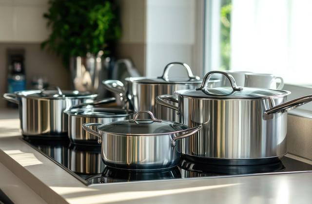 硬く丈夫で錆びにくいのが魅力の「ステンレス鍋」※画像はイメージです（Tunsale/stock.adobe.com）