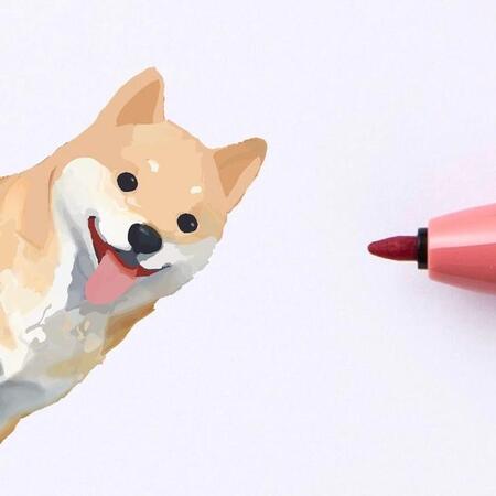 ノック式水性カラーペン「クリッカート」の限定色「どうぶつカラー」が話題（ゼブラ提供、一部トリミング）