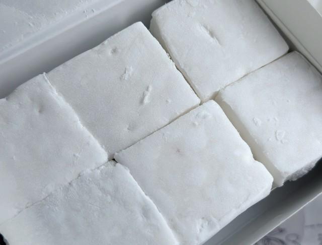 お餅なのにフワッフワ…これが鹿の子餅（おはるさん提供）