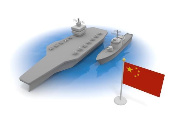 中国の国旗と航空母艦(PictMotion/stock.adobe.com)