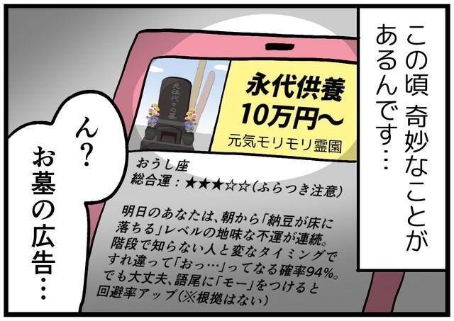 見たことない広告が…？