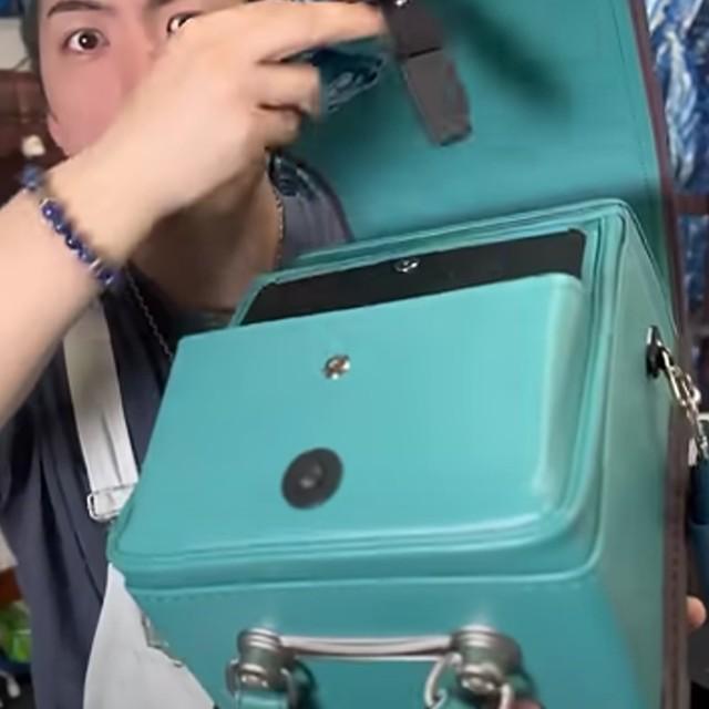 「熊五郎を描いてほしい」とお願いされたのはランドセル／宇城聖矢さん（@ushirooooooo）提供