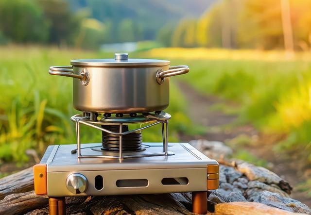 バーベキューなどでも大活躍する「カートリッジガスこんろ」※画像はAIが作成したイメージです（Sujid/stock.adobe.com）