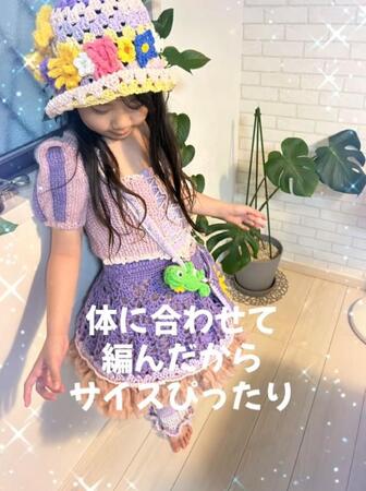 編み物歴1年の祖母が手作り 世界にひとつの“ラプンツェルの衣装”に6千超いいねの反響 「夜なべでパスカルまで…!」「かわいすぎる!天才」