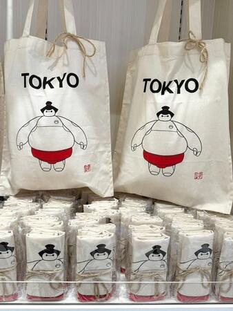 南都ベイマックスが力士に！（山口ケイメイさん提供）