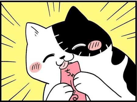 「タマが帰ってきたんじゃよ」 亡き愛猫と思ったのは「猫型の死神」だった 生を終え旅立ったおじいちゃんのラストに温かい涙がこみ上げる【漫画】